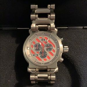 Oakley Watch Hollow Point - Red Face